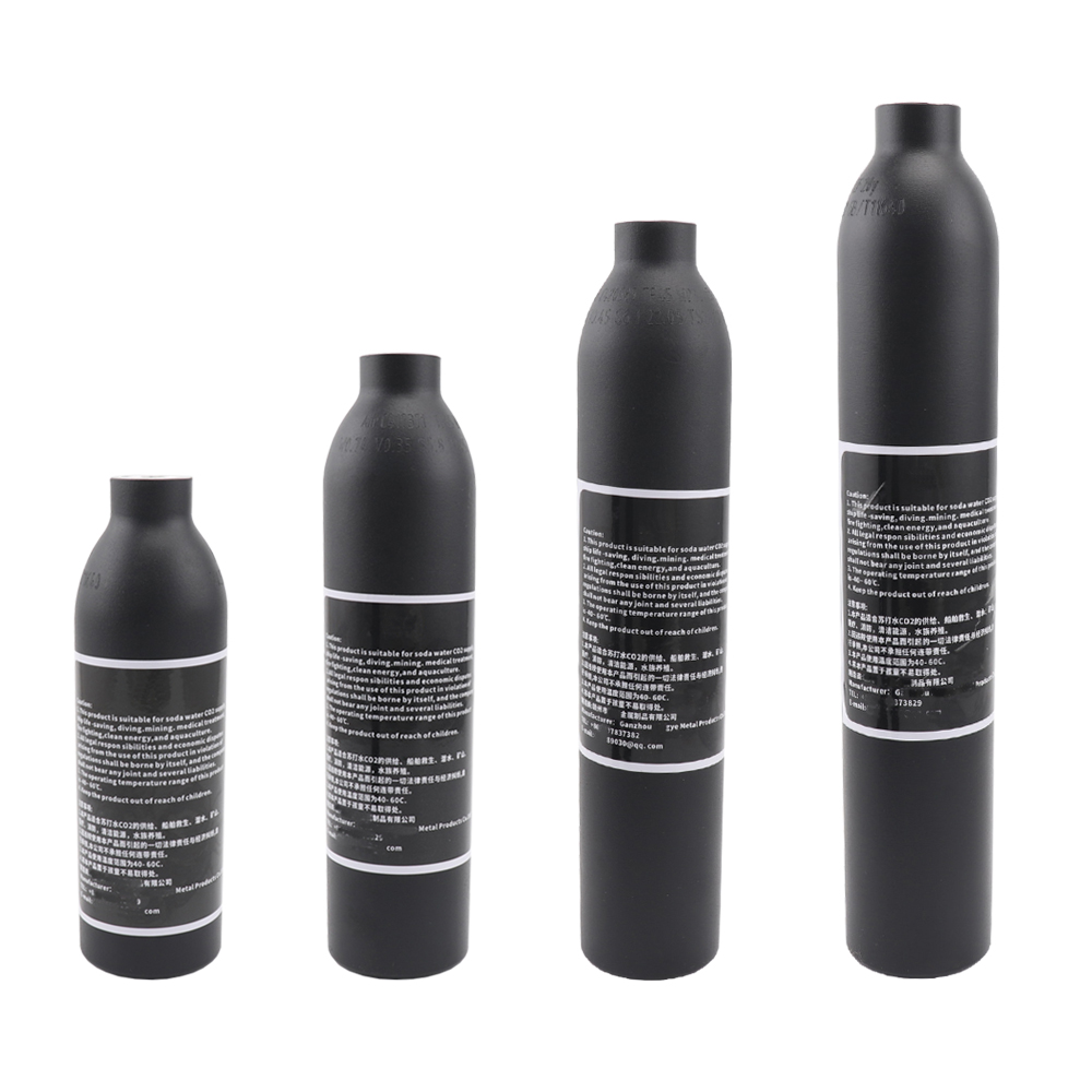 Planted Aquarium Co2 - Cilindro de Co2 de aluminio de