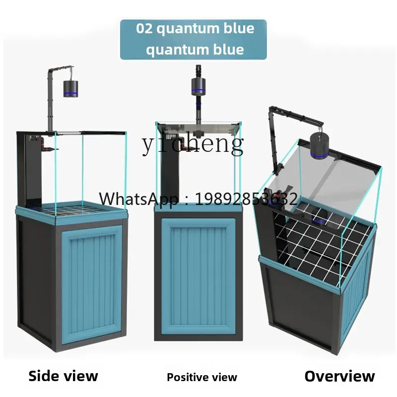 Aquarium Planted Tank Filter - Filtro de fondo cuadrado B1 para