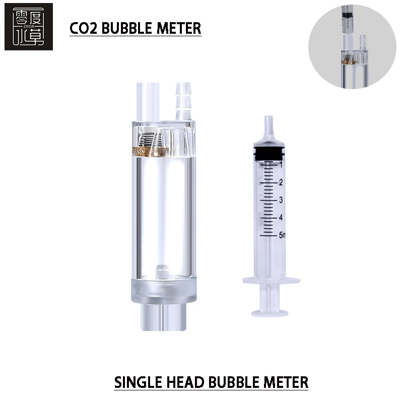 Planted Aquarium Co2 - Contador de burbujas de CO2 para