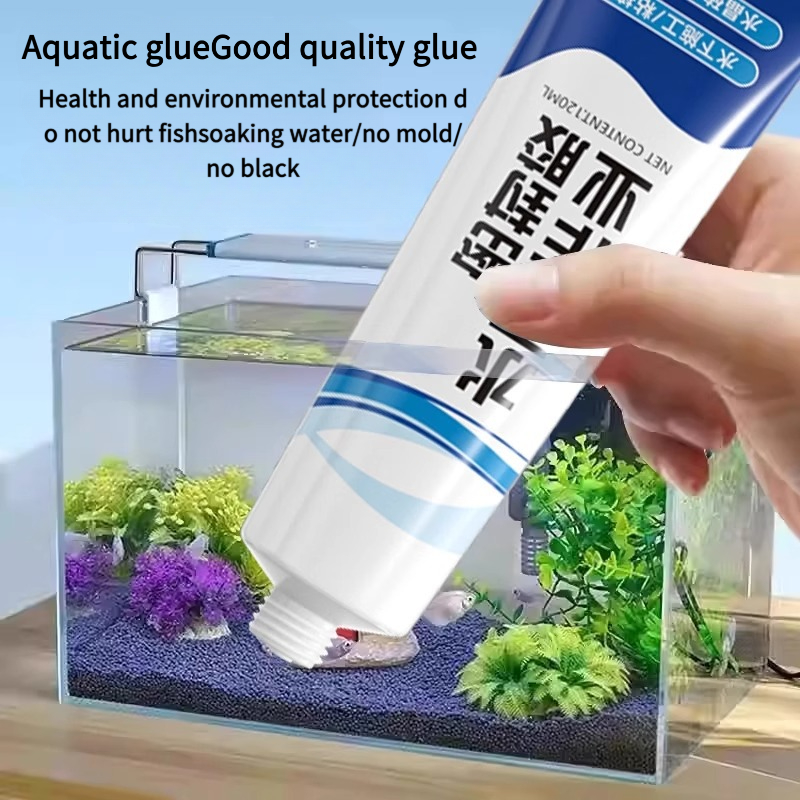 Aquarium Plant Glue - Sellador de acuario de fuerte adherencia,