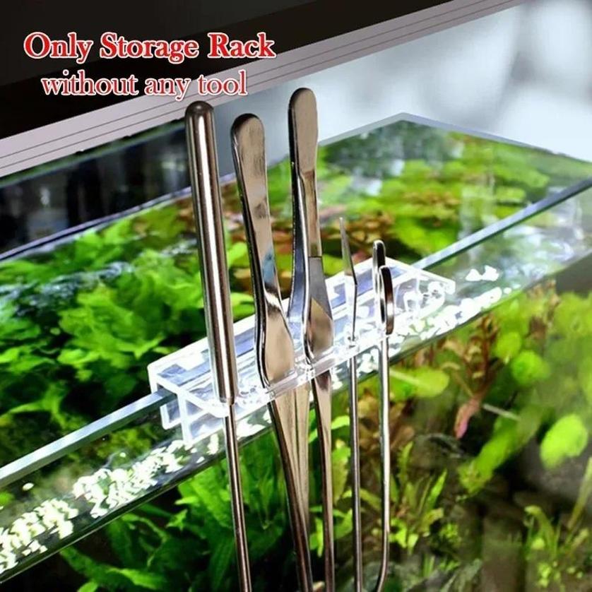 Aquarium Plant Utensils - Estante de almacenamiento de herramientas para