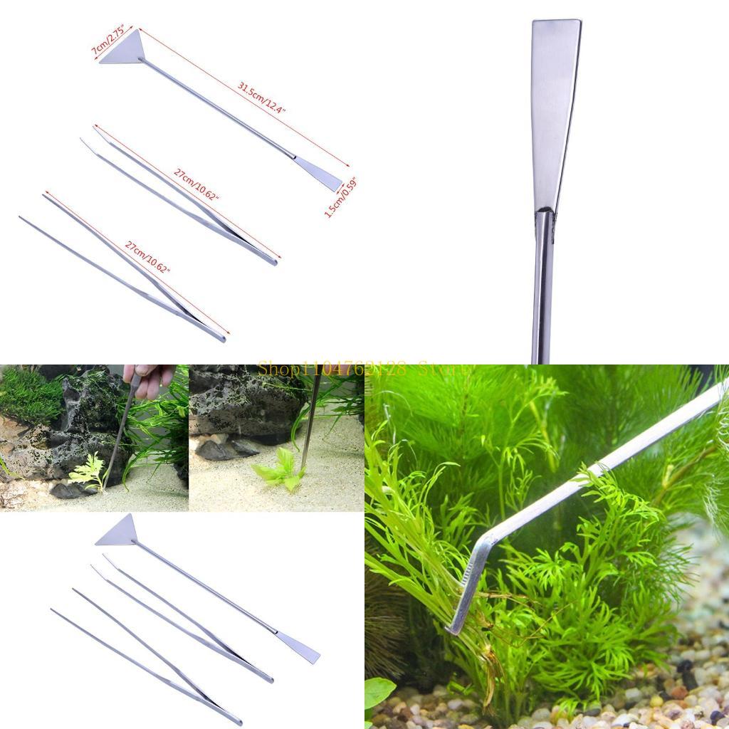 Planted Aquarium Best Fish - Paquete 3 pinzas para acuario, herramientas