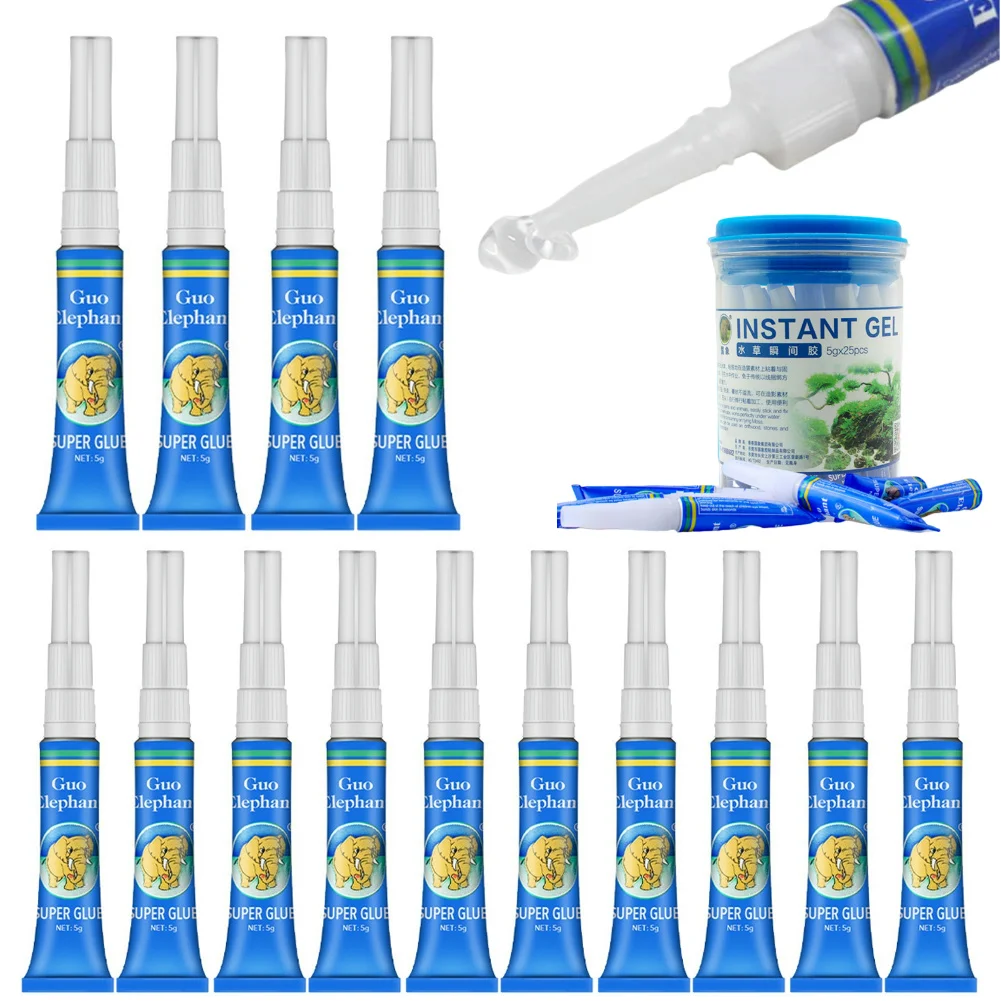 Aquarium Plant Glue - Plantas acuáticas Driftwood Gel subacuático paisajismo
