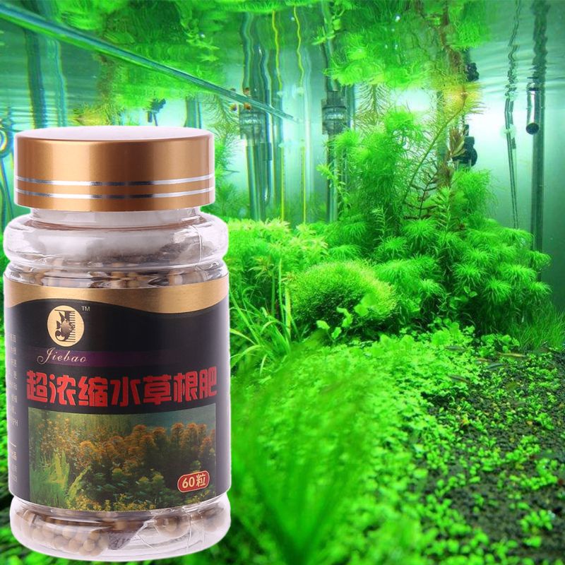 Aquarium Plant Root Fertilizer - Cápsulas raíz 60 unidades, cápsulas fertilizante