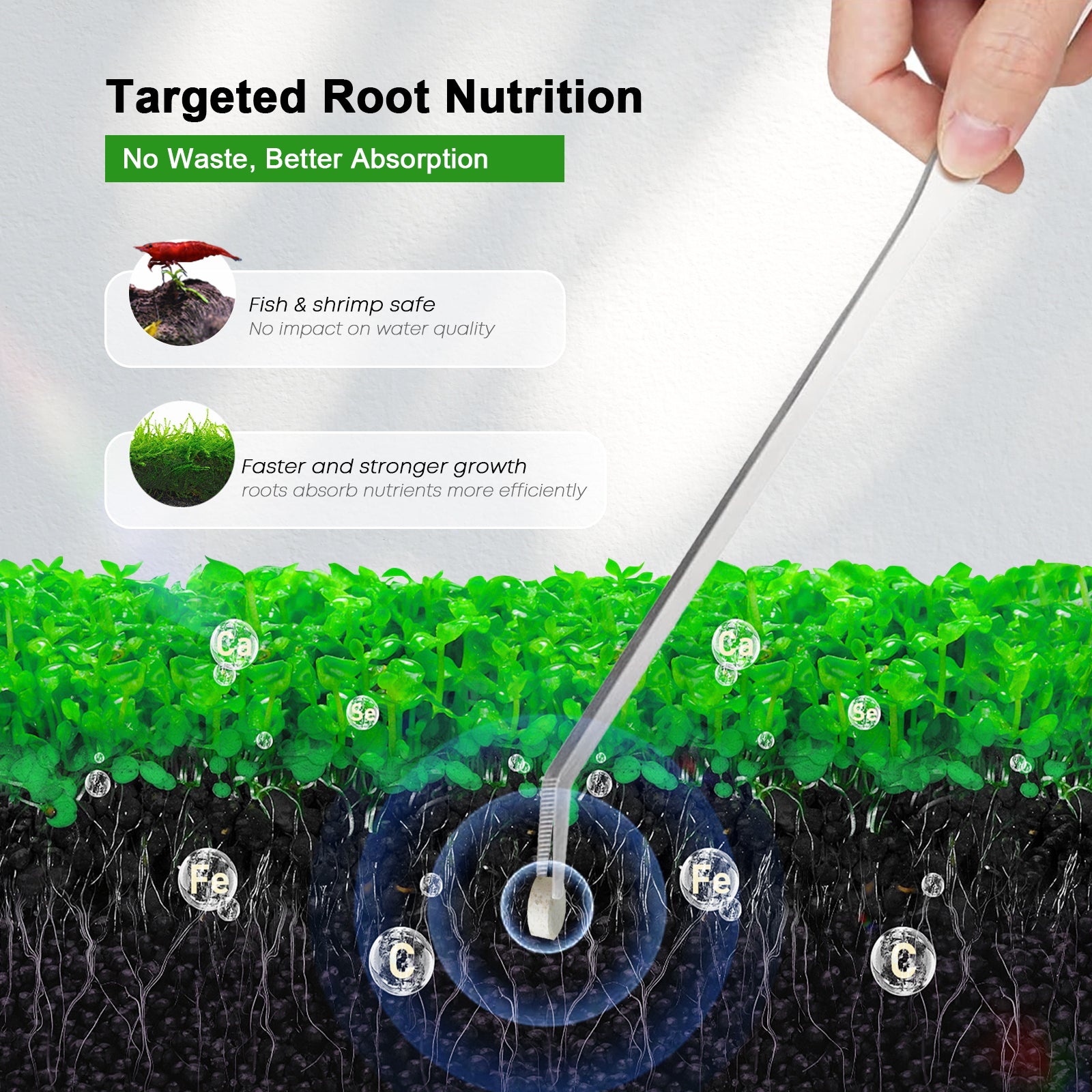 FZONE Fertilizante para Planta - Aquarium Plant Root Fertilizer reseña y precio