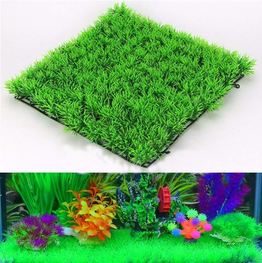 Hierba verde Artificial, céspe - Planted Aquarium Moss reseña y precio