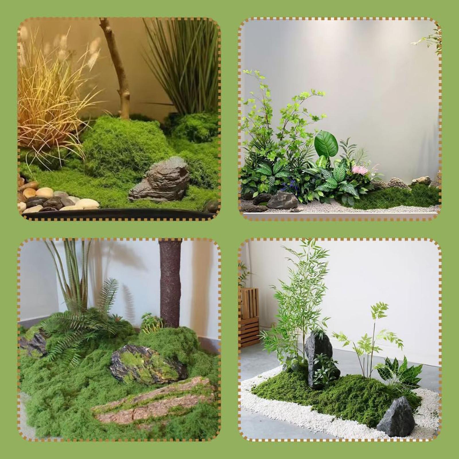 Plantas Verdes Artificiales pa - Planted Aquarium Moss reseña y precio