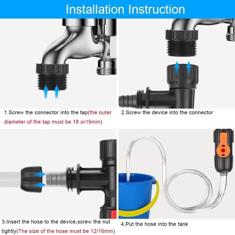 Accesorio cambiador de agua pa - Aquarium Planted Tank Filter reseña y precio