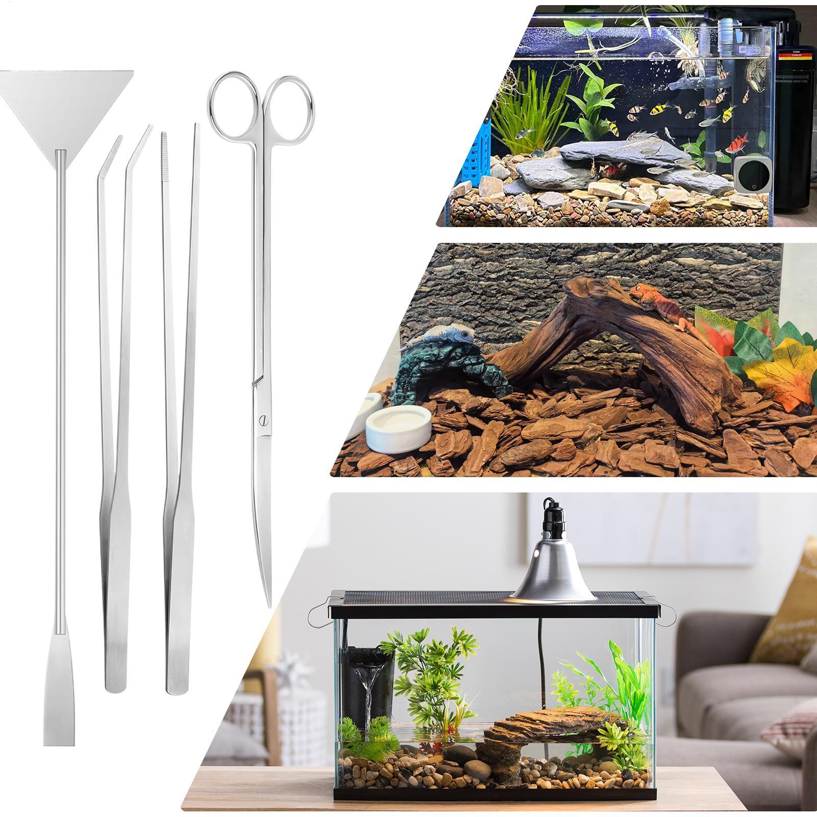 Kit de herramientas para acuar - Planted Aquarium Cleaning Kit reseña y precio