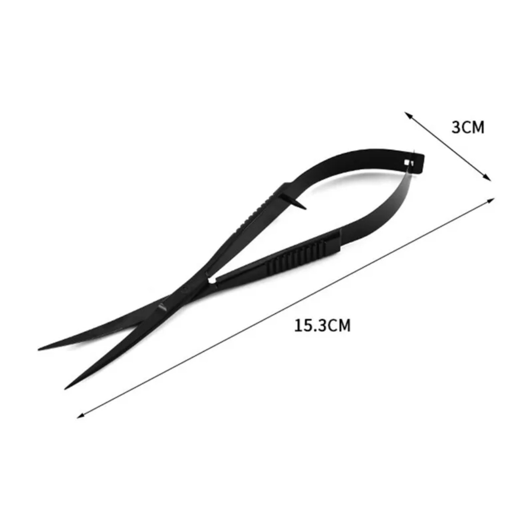 Tijeras de resorte rectas y cu - Aquarium Plant Utensils reseña y precio